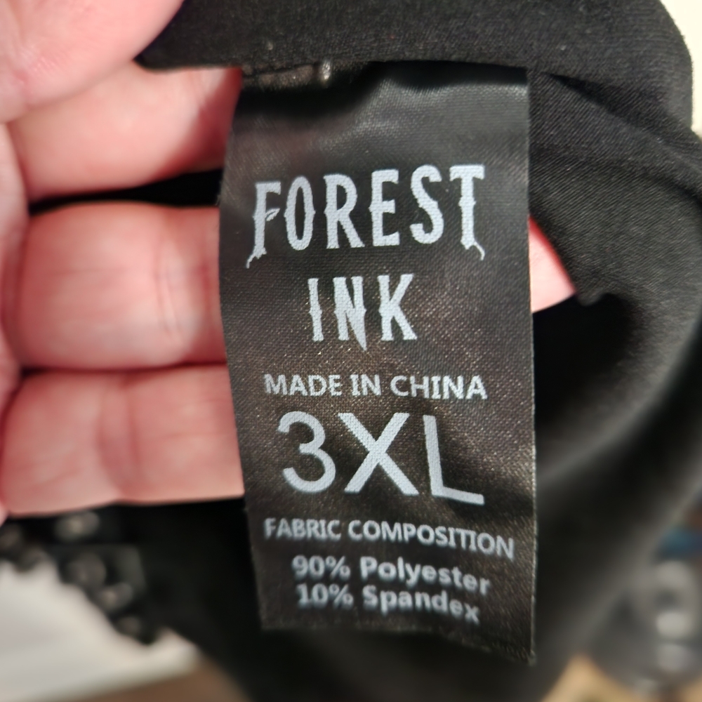 Forest Ink Black Buckle Detail Dress - Picture 4 of 4